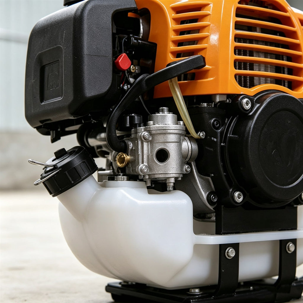 Orange Gasoline Engine for Grass Cutter