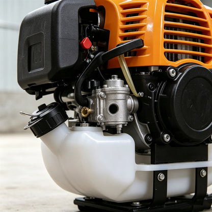 Orange Gasoline Engine for Grass Cutter