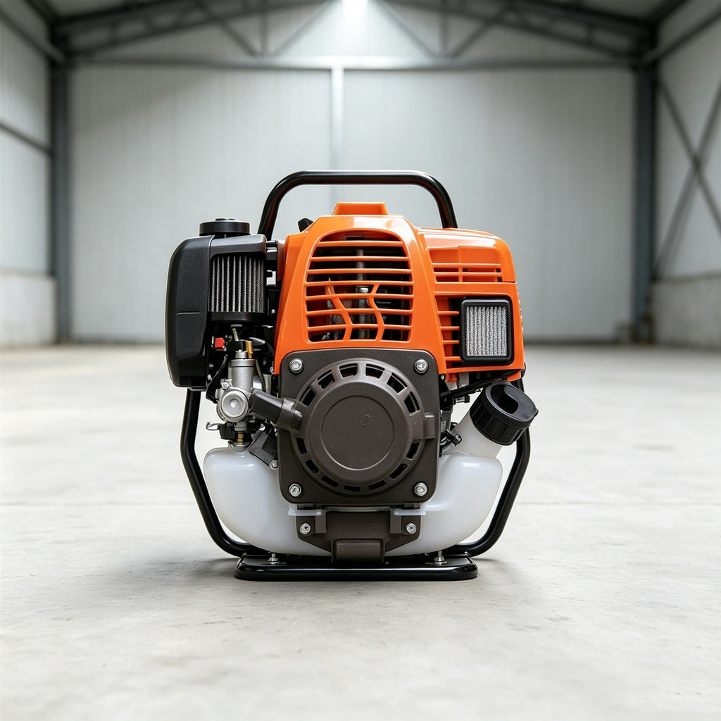 Orange Gasoline Engine for Grass Cutter