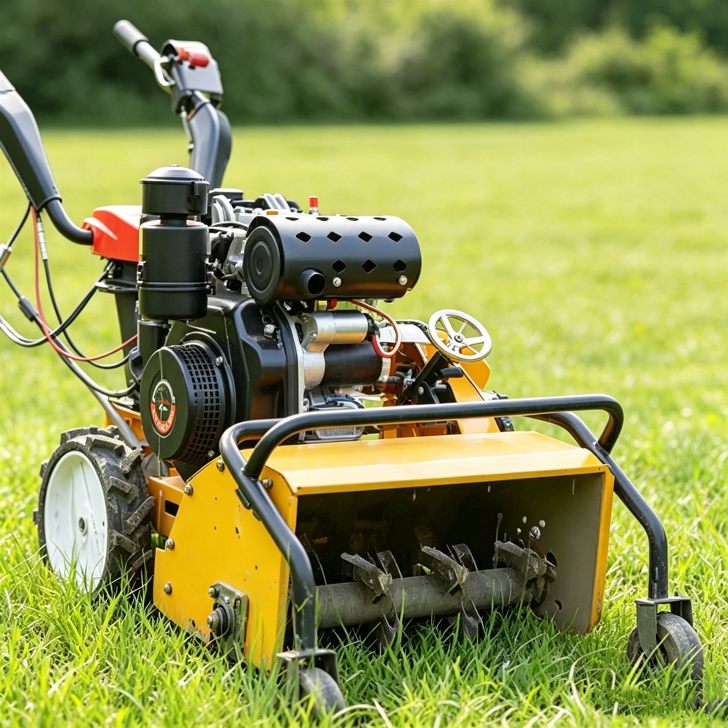 Self-Propelled Gasoline Mulcher